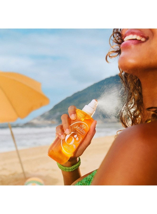 sol de jainero Brazilian Crush Cheirosa 62 Hair & Body Fragrance Mist Sol de Janeiro - 90ml - Image 3